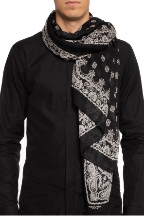 Patterned scarf, zdjęcie 2 Patterned scarf od Saint Laurent